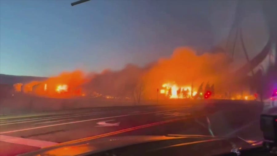 Firefighter footage shows homes engulfed by flames in Superior, CO
