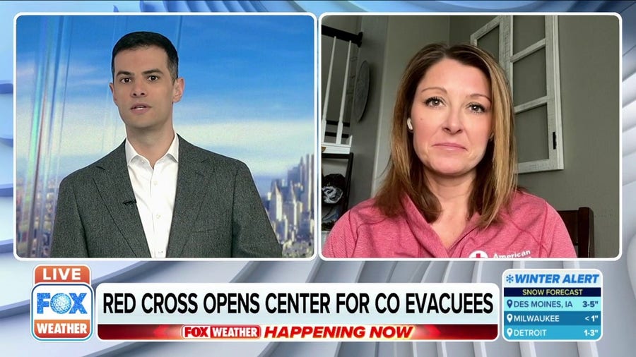 Red Cross opens evacuee center for CO residents who fled fires