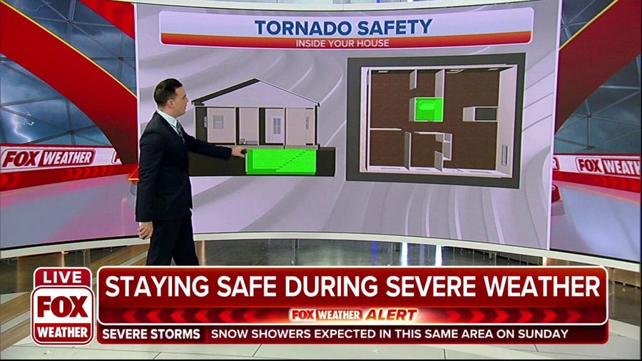 Tips for staying safe when tornadoes are possible