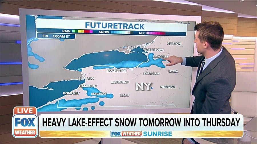 Significant lake-effect snowstorm expected in Buffalo, NY, later this week