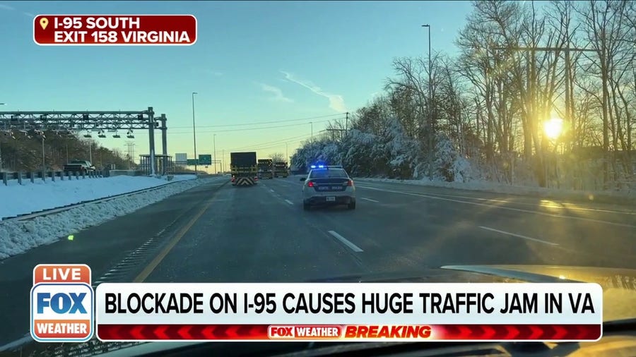 Potential end in sight for I-95 drivers trapped for over 20 hours