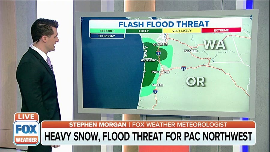 Flood Watches issued in Pacific Northwest ahead of next storm system