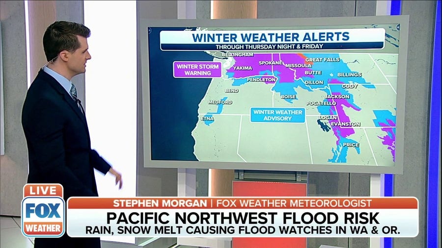 Heavy rain, snow targeting Pacific Northwest Thursday into Friday