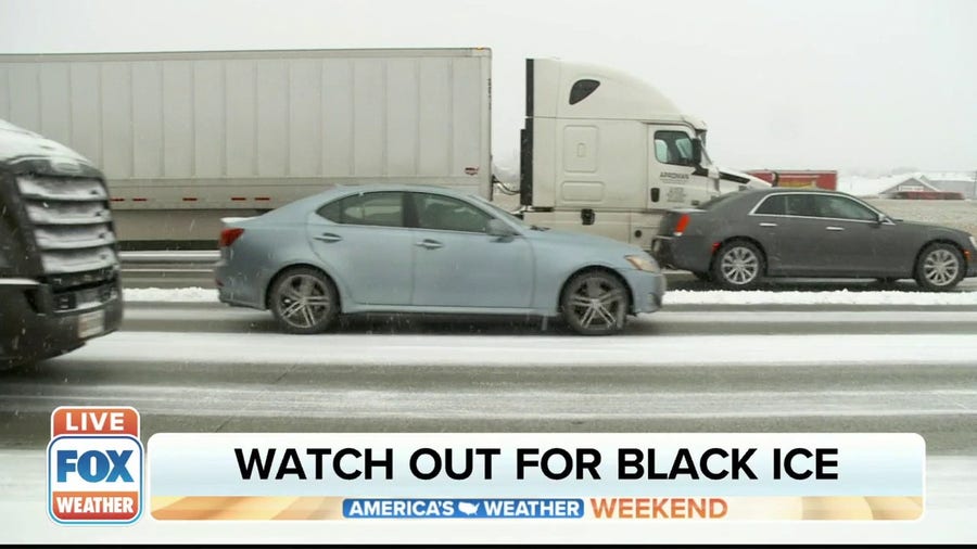 Snowstorms create lingering danger on the roads 