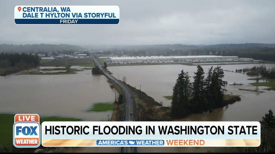 Heavy rain leads to historic flooding in Washington State