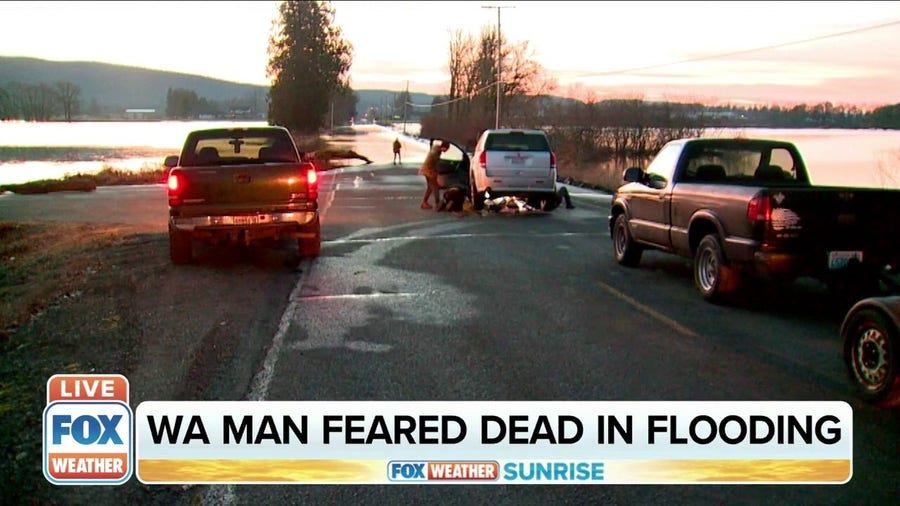 Family fears man drowned due to the major flooding in Washington State