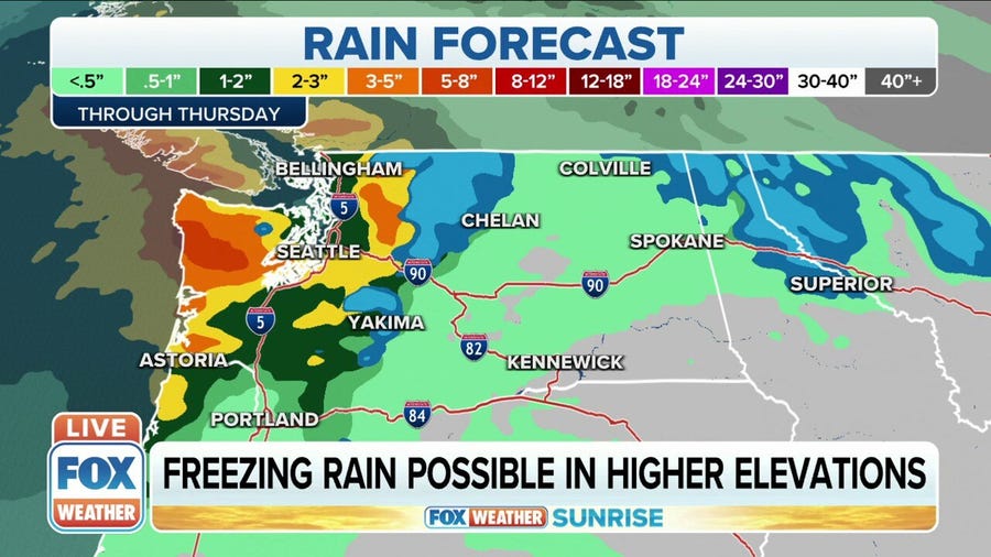 Atmospheric river renewing flood concerns in Pacific Northwest