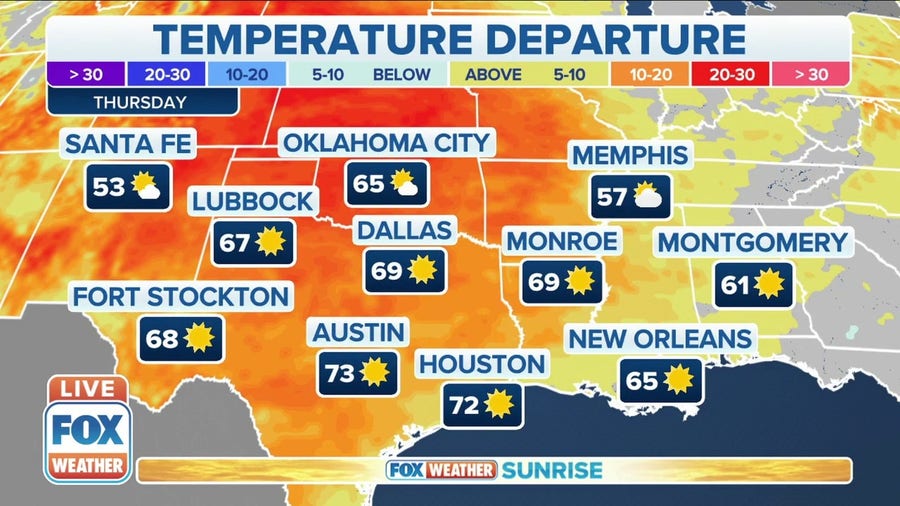 Plains, Midwest to warm up this week as arctic air exits
