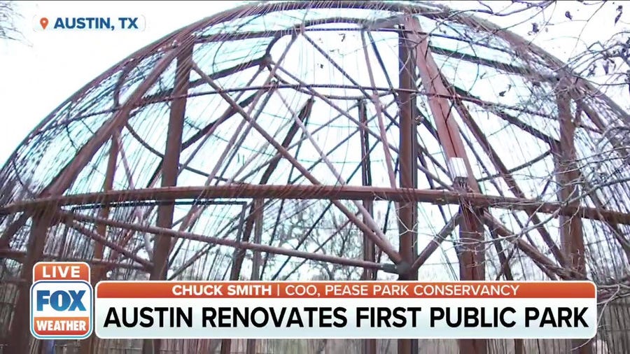 City of Austin renovates its first public park