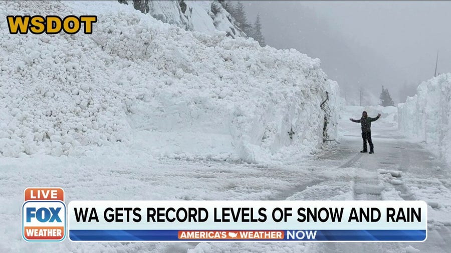 Washington State towns digging themselves out after record snow