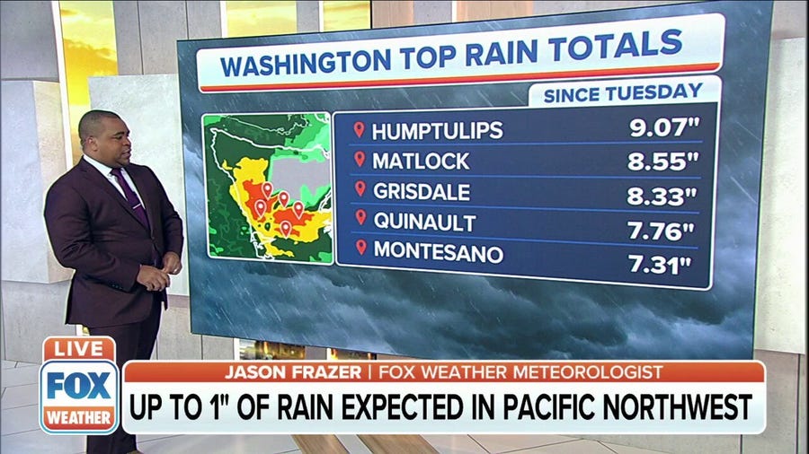 One last round of rain could trigger flooding in Pacific Northwest on Thursday