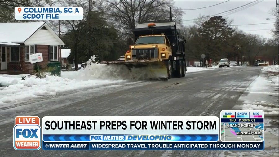 How South Carolina is preparing for upcoming winter storm
