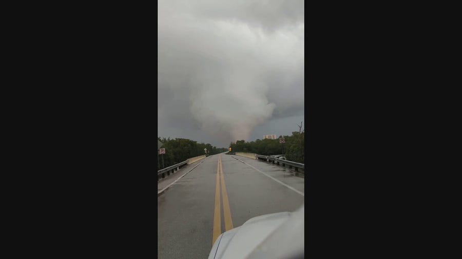 Watch: Tornado moves through Fort Myers, Florida