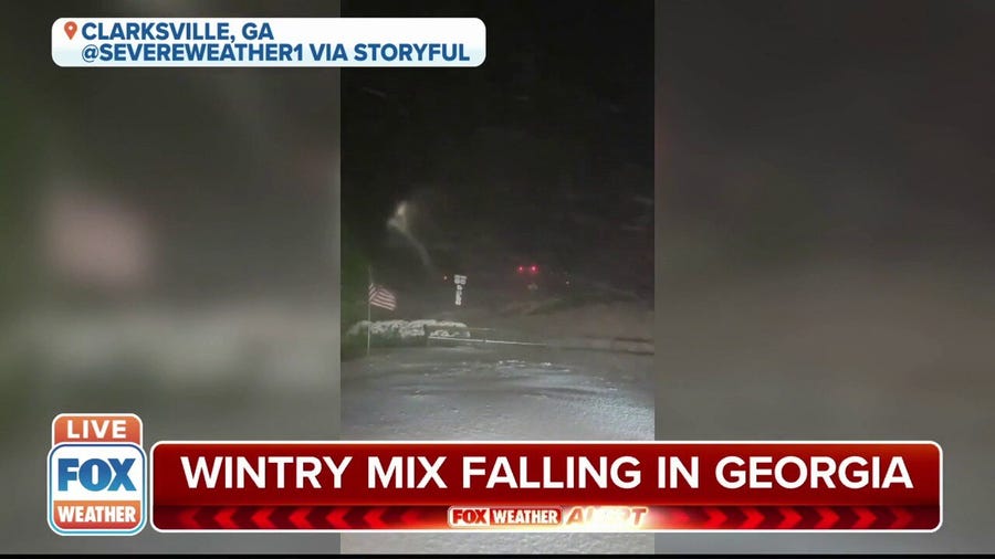 Georgia could get up to 4 inches of snow during major winter storm