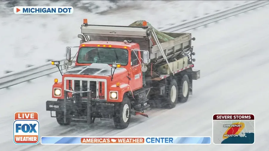 'Betty Whiteout': The newest Michigan DOT snow plow