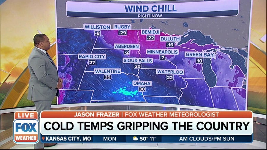 Another arctic blast invades Midwest, Northeast this week