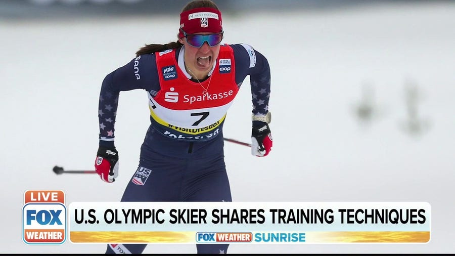 U.S. Olympic Cross Country skier shares training techniques