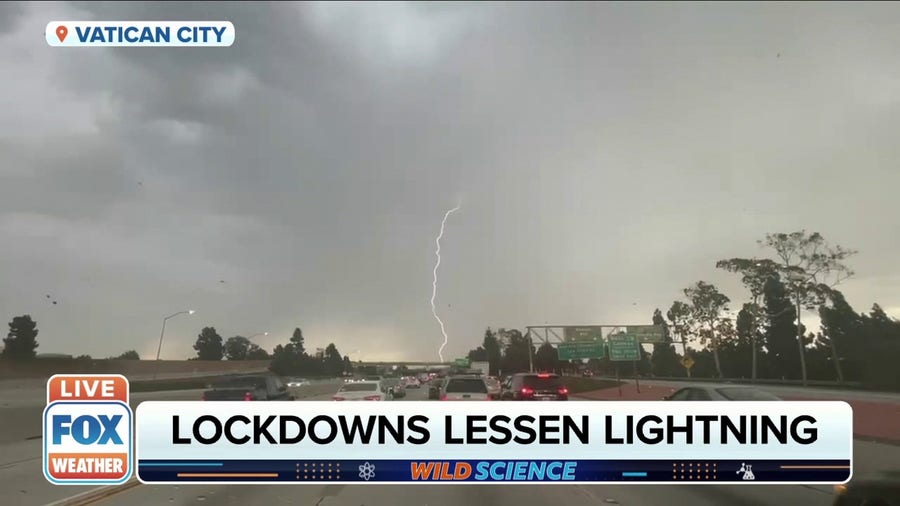 Scientists: COVID-19 lockdowns caused decrease in lightning 