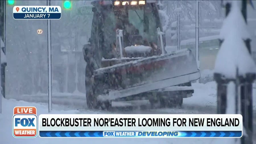 Preparing for a nor'easter during a snowplow driver shortage