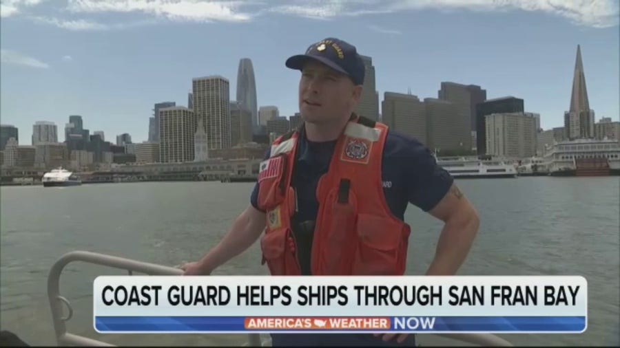 Coast Guard helps keep vessels safe when shipping through San Francisco Bay