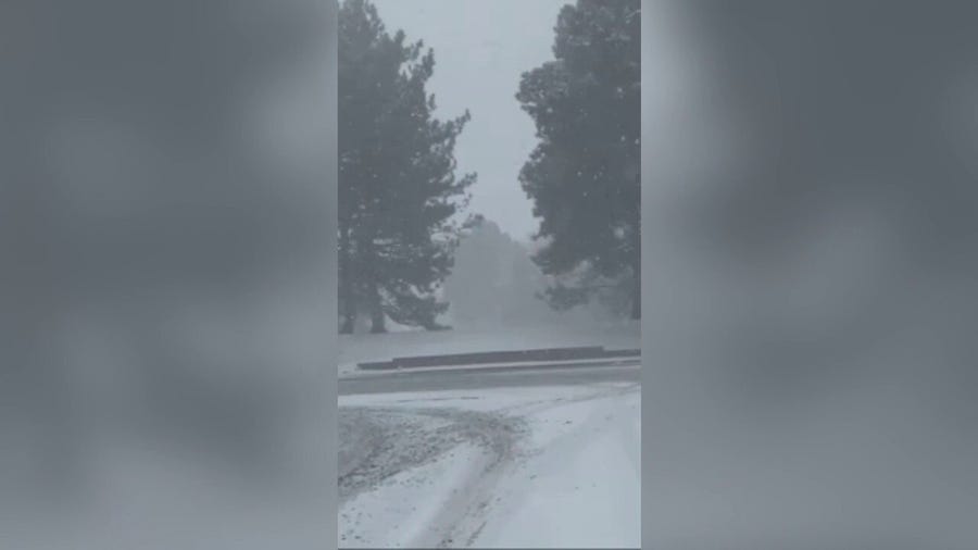 Watch: Significant snow blankets central Colorado