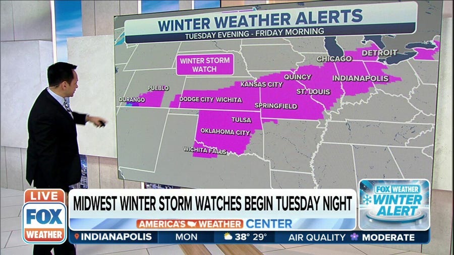 Next winter storm has more than 35 million under Winter Storm Watches
