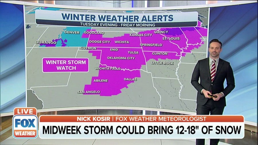 Midweek storm may bring significant snow, power outages to US