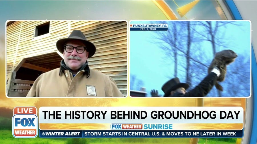 Learning about the tradition of Groundhog Day