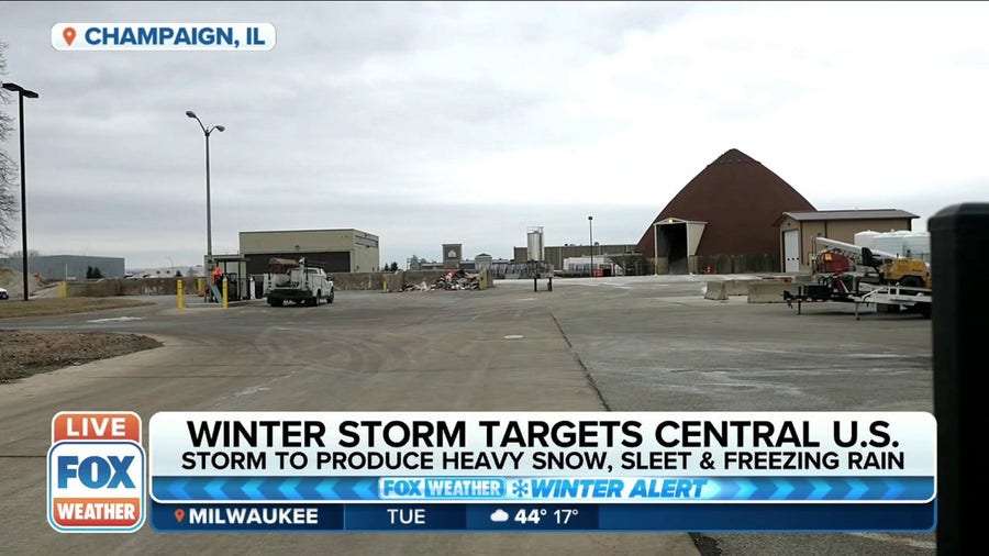 Disaster declaration issued in Illinois ahead of major winter storm