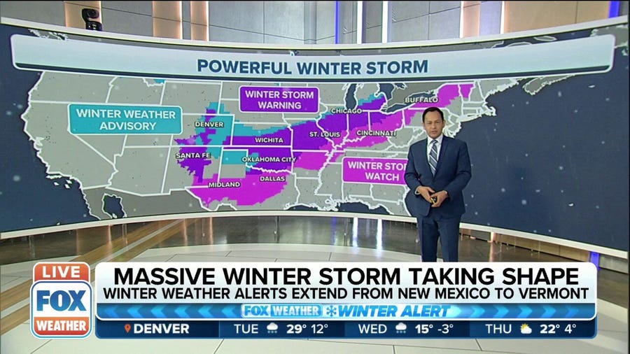 Winter Storm has at least 90 million people under winter weather alerts