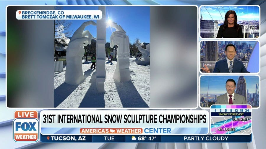 Recap of the 31st International Snow Sculpture Championships in Breckenridge, CO