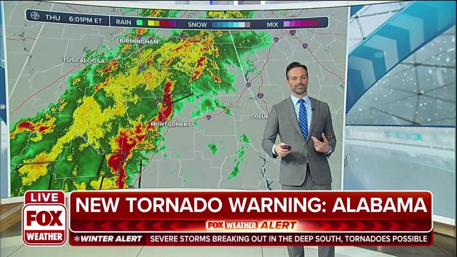 Tornado Warning in Alabama
