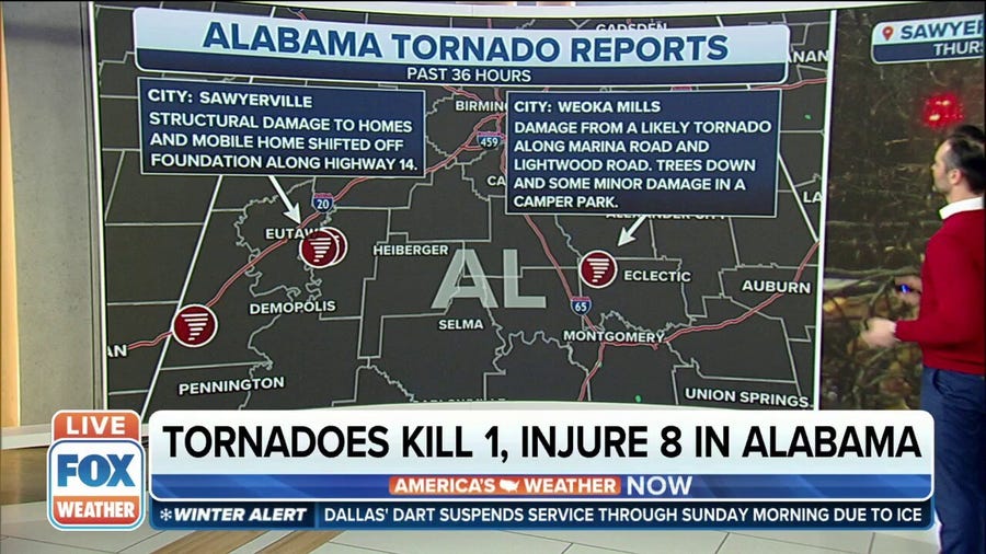 Recap of deadly AL tornado caused by major winter storm