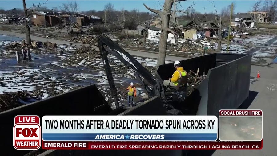 Mayfield recovery continues two months after deadly tornado outbreak