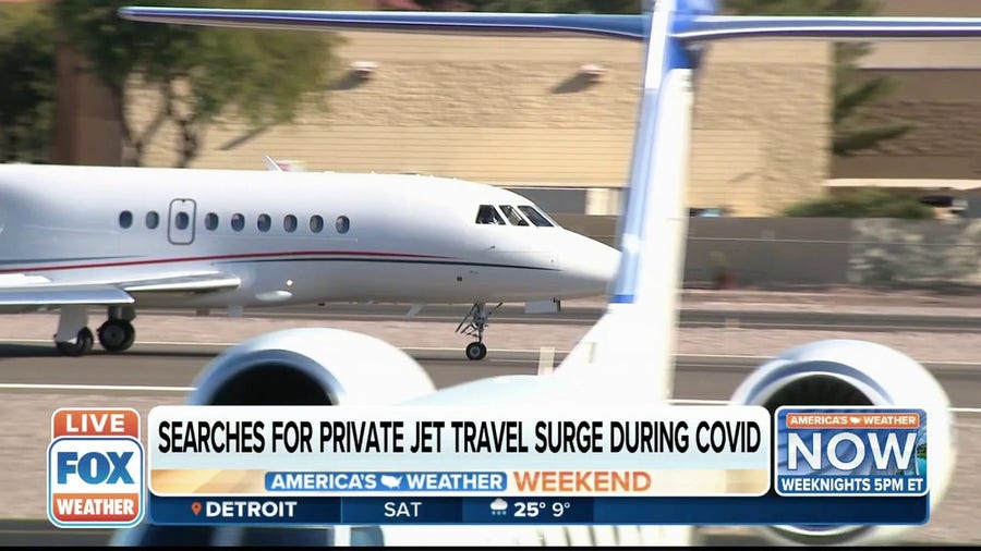 More Americans opt for private jet travel