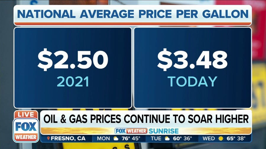 Gas, oil prices continue to soar