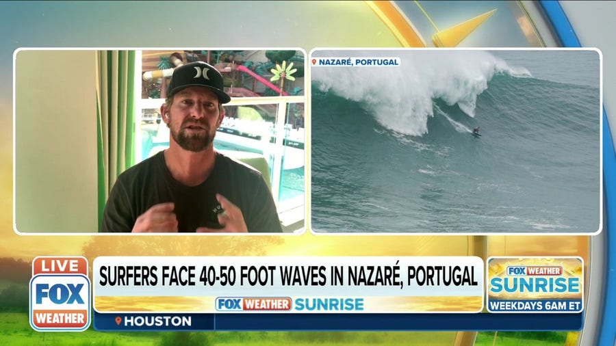 Pro surfer returns from Big Wave Challenge