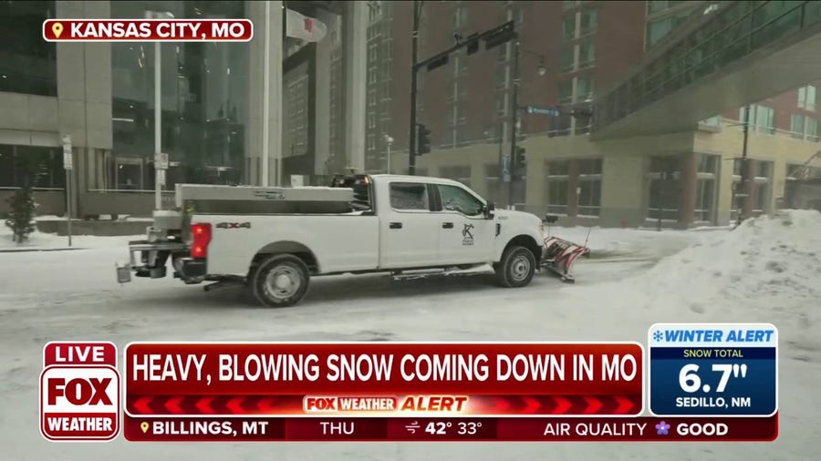 Kansas City breaks record for single day snowfall that stood for nearly 130 years