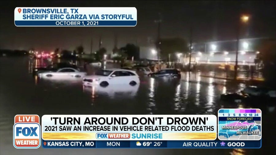 2021 saw an increase in vehicle related flooding deaths