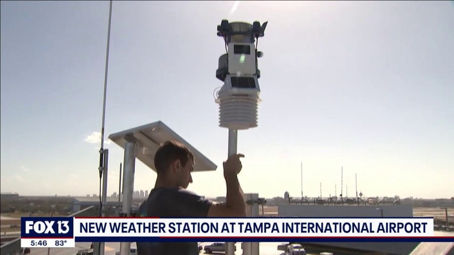 New weather station installed at Tampa International Airport