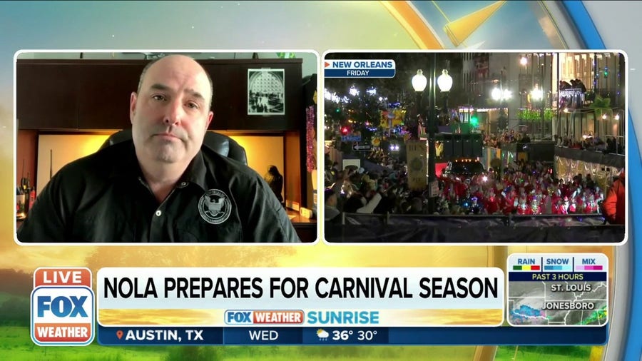 New Orleans preps for Mardi Gras as more visitors come to the city