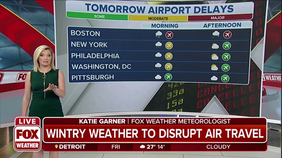 Friday Airport Delay Forecast