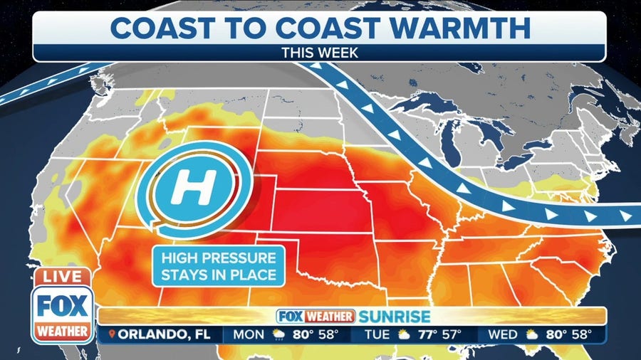 Coast-to-coast warmth to ring in climatological spring this week