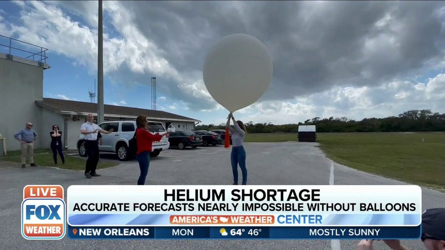 National helium shortage could impact weather forecasting