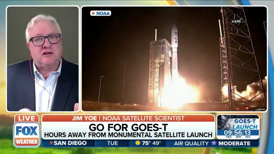 NOAA satellite scientist discusses monumental GOES-T satellite launch