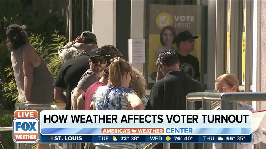 How will weather affect voter turnout in Texas primaries