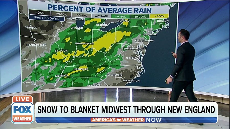 Second Storm System set to bring Heavy Rain and Increased Flood Threat to the Midwest