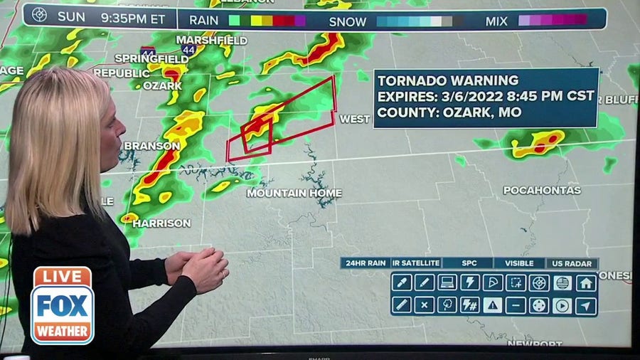 More Tornado Warnings for Arkansas, Missouri