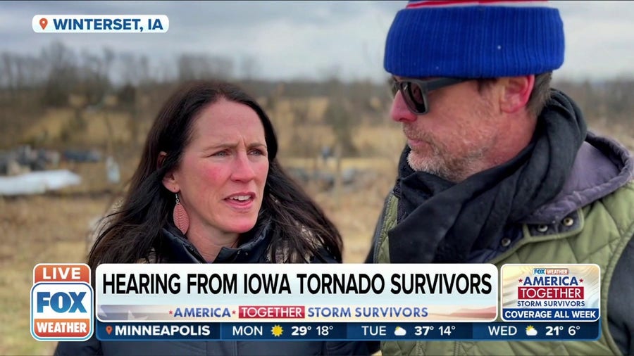 Iowa tornado survivor: We thought 'our house was going to fly away'