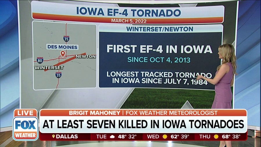 Iowa sees first EF-4 tornado since 2013